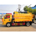 4x2 Diesel fuel dust vacuum truck in sale